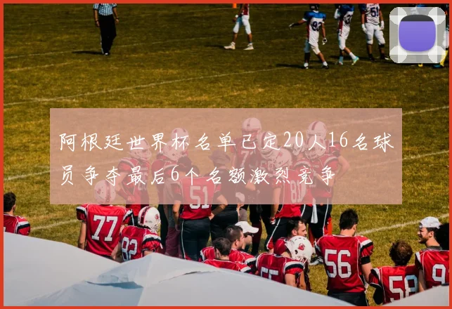 阿根廷世界杯名单已定20人16名球员争夺最后6个名额激烈竞争